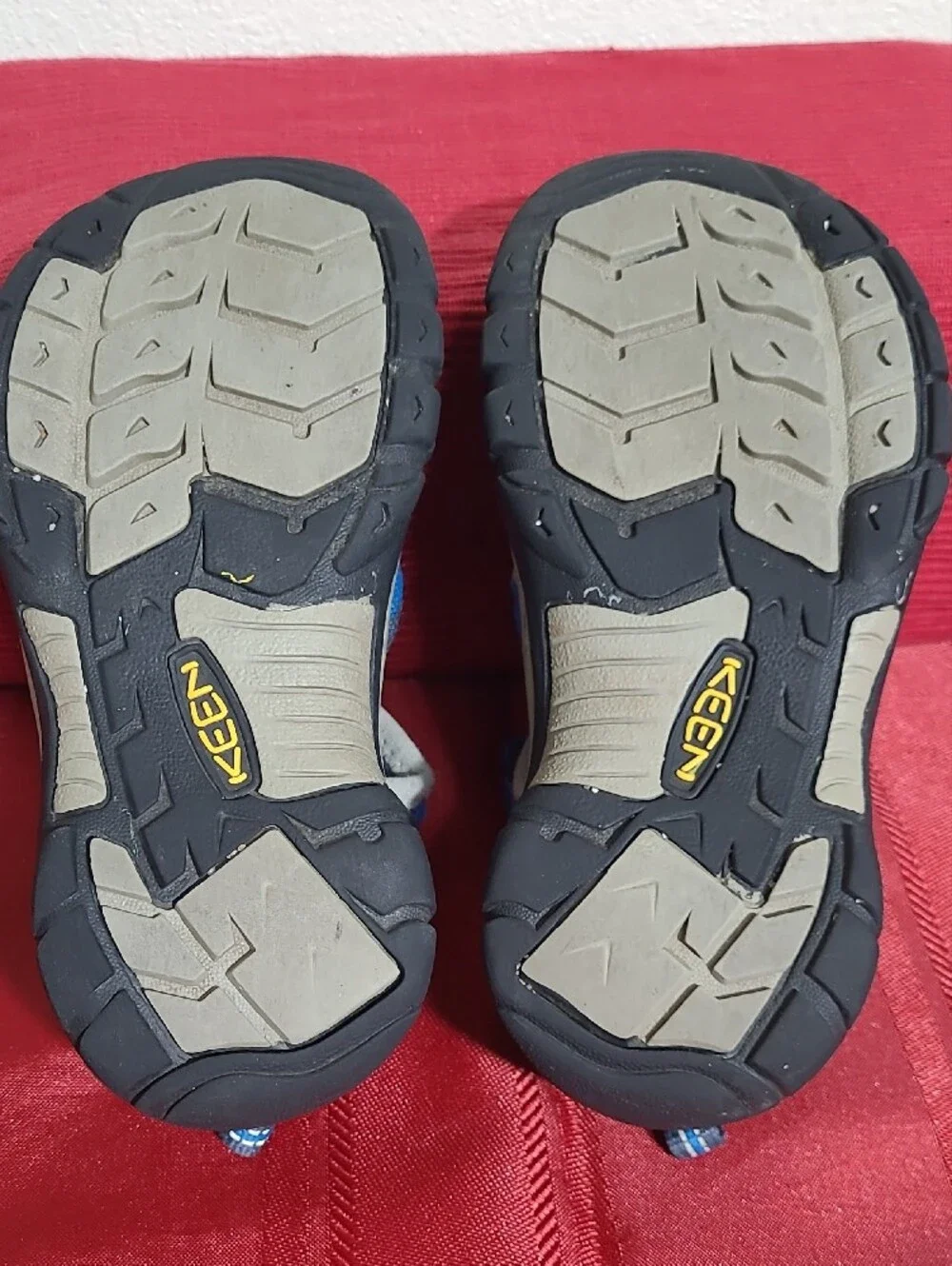 Keen  Venice H2 Waterproof Sport Sandals Kids Blue and Gray Water Shoes